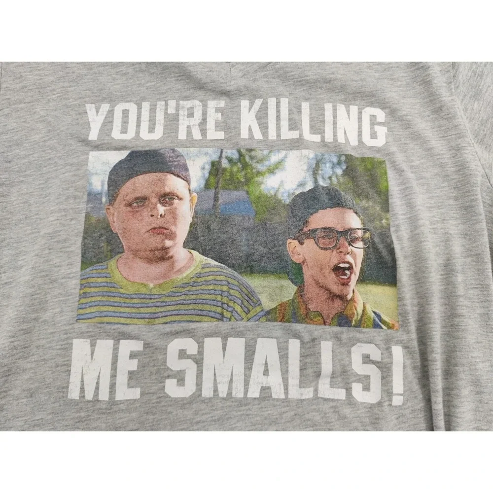 The Sandlot Youre Killing Me Smalls Graphic T Shirt Grey Mens 2XL‎
